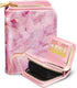 Bistup Credit Card Holder Wallet for Women Cute Leather Ladies Teen Girls Female Cardholder Wallets Accordion Purse Small Medium Aesthetic Print M...