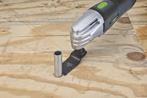 Genesis GAMT521 Universal Quick-Fit 1 3/8" Bi-Metal Flush Oscillating Multi-Tool Quick-Release Cut Blade...