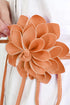 TeeYee Women Girls Big Decor Flower Waist Chain/Rope/Belt For Wedding Dress Female Waistband Skinny Belt...