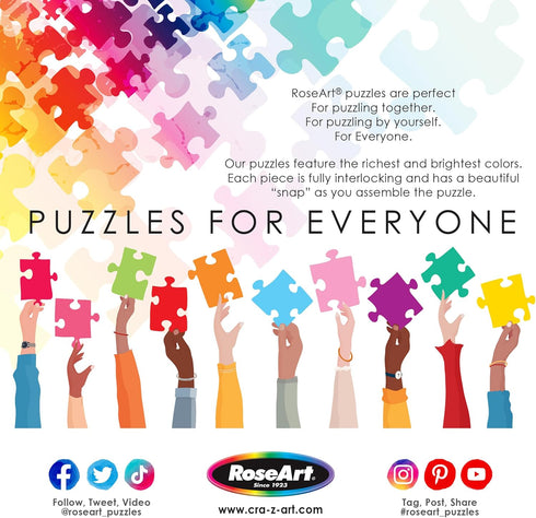 RoseArt - My Happy Place - Man Cave - 750 Piece Jigsaw Puzzle for Adults...