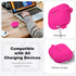 R-fun Compatible with AirPods 3 Case Cover, Silicone Protective Accessories Skin with Keychain Compatible with Apple AirPod 3rd Generation 2021 fo...