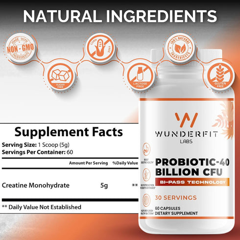 Probiotic - 40 Billion CFU...