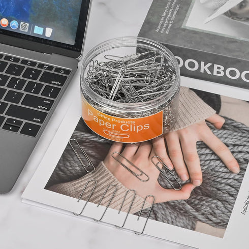 Jumbo Paper Clips,Large Paper Clips,320 Pcs Paper Clip Large for Paperwork Ideal for Home, School and Office Supplies....