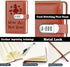 Alice in Wonderland Leather Combination Lock Notebook Always Remember You’re Braver Than You Believe Leather Locked Journal Notebook Alice Fans Gi...