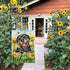 Welcome Spring Summer Rottweiler Dog Decorative Garden Flag, Sunflower Pet Yard Outside Home Decoration Dog Lover Gifts, Floral Flower Bee Seasona...