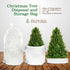 Jumbo Christmas Tree Removal Storage and Disposal Bag – Extra Large Plastic Bags Container to Cover Xmas Trees Up to 9feet 5inch, Heavy Duty, Disp...