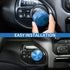 JWWY Gear Shift Shifter Switch Knob Transmission Gear Lever Gearstick Selector Knob Cover Trim for Dodge 2018-2024+ Dodge RAM 1500 Interior Access...
