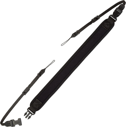 OP/TECH USA Mirrorless Strap - Camera Strap with Quick Disconnects for Lightweight Mirrorless Cameras (Black)...