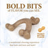Nylabone Dog, Puppy Gourmet Style Strong Chew Toy Wishbone Peanut Butter Small/Regular (1 Count)...