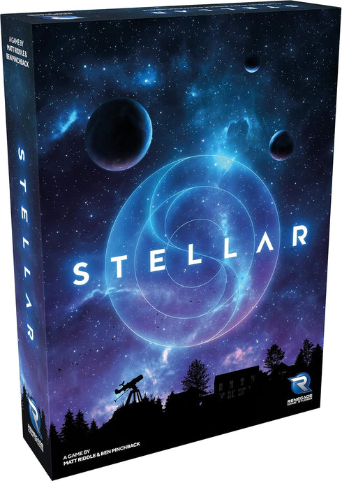 Renegade Game Studios Stellar, 2 Player Stargazing Competition, Ages 8+, Playing Time 30 Minutes....