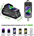Bike Phone Holder Bag -Waterproof Bicycle Accessories Pouch Hard Case Large Capacity Top Tube Front Frame Cycling Mount Bag, TPU Touch-Screen & Su...