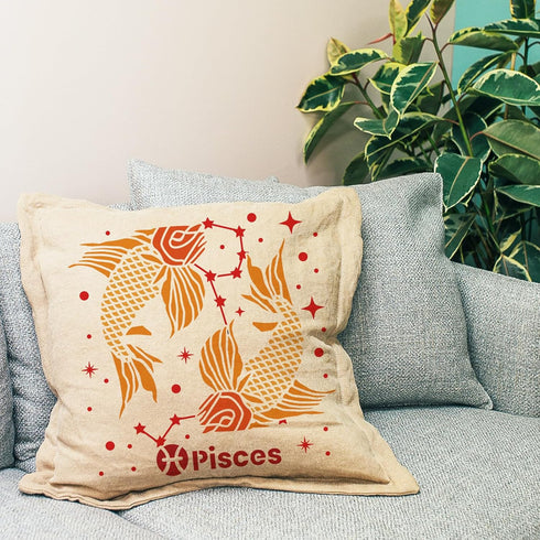 FINGERINSPIRE 12 pcs Constellation Stencil 11.8x11.8inch Reusable Zodiac Symbols Painting Template DIY Craft Astrological Decoration Stencil for P...