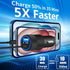 ?MFi Certified? iPhone 15 Car Charger Fast Charging, Rombica 4.8A USB Power Cigarette Lighter USB-C Car Charger Adapter + 6FT Type-C Coiled Cable ...