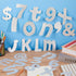 72 Pcs 4 Inch Glitter Bulletin Board Letters Chalkboard Classroom Letters Poster Cut out Letters for Bulletin Boards with Adhesive Dot Alphabet 0-...