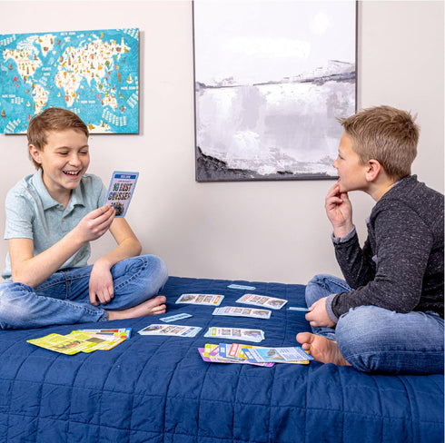 Hapinest 10 Best Guesses Card Game for Kids Boys and Girls Ages 4 5 6 7 8 9 10 Years Old and Up, Life on Earth...