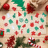 300 Pieces Christmas Glitter Foam Stickers - Assorted Santa, Snowflake, Tree, Bell, Gift, and Christmas Shape Foam Stickers Self-Adhesive for Kids...