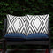 Adabana Outdoor Waterproof Throw Pillow Covers Set of 2 Boho Geometric Pillows Cases for Patio Garden 18 x 18 Inch White...