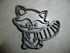 BABY RACCOON CUB WOODS FOREST ANIMAL WOODLAND CREATURE COOKIE CUTTER MADE IN USA...