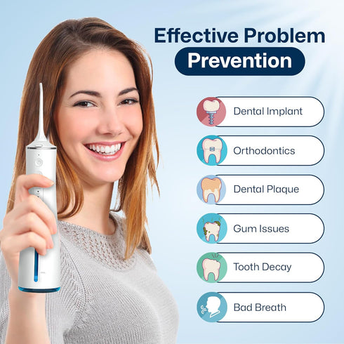 Water flosser-Water flossers for Teeth-flossers for Adults-Oral Care, White...