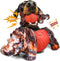 DBF Dog Chew Toys for Aggressive Chewers - Wild Boar Indestructible Dog Squeak Toy with Bacon Flavor, Durable Heavy Duty Dog Toys, Tough Nylon Dog...