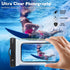 2 Pack Waterproof Phone Pouch, Waterproof Phone Case for iPhone15/14/13/12/11 Pro Max Plus Samsung, IPX8 3D Design Cellphone Dry Bag Beach Cruise ...