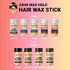 Red by Kiss Hair Wax Stick 24HR Max Hold Edge Fixer Edge Control Pomade Non-Sticky, Non-Oily Flake Free Hair Styling Wax 2.7 oz. (Natural Black)...
