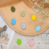 8pcs Knitting Needle Stoppers, Cute 8 Colors Leaf Knitting Needle End Caps Silicone Knitting Needle Tips Stoppers Knitting Needle Tip Covers Sewin...