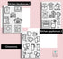 Della Bella Kitchen Cabinet and Drawer Label 81 Stickers Set Home Organization Labels Kitchen Utensil Sticker Kitchen Pantry Cupboard Drawer Airbn...