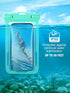 2 Pack Waterproof Phone Pouch, Universal Cell Phone Dry Bag, Large Phone Protector Pouch for iPhone 15 14 13 Pro Max Galaxy Up to 7" [Case Friendl...