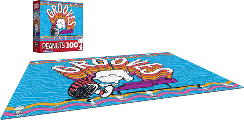 RoseArt - Peanuts - Grooves - 100 Piece Jigsaw Puzzle for Kids and Adults...