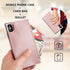 Bocasal Wallet Case for iPhone Xs Max with 3 Card Slots Cash Holder Zipper Design Premium PU Leather Sturdy Magnetic Closure 6.5 Inch(Rose Gold)...
