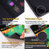 Dyvicl Black Paper Pad 5.5"x8.5" Sketch Book, 35 Sheets (90 lb/150gsm), Spiral Black Sketchbook Drawing Paper for Pencil, Pastel, White Ink Gel Pe...