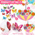30 Pcs Spring Bulletin Board Decorations Flower Classroom Door Decorations April Showers Bring May Flowers Decorations with Paper Flowers Butterfl...