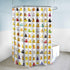 Splash Home Duckies PEVA 4G Shower Liner, Lightweight Shower Curtain Liner with 12 Rustproof Metal Grommet Holes 70” W x 72” H, Waterproof Shower ...