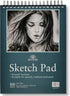 Artists Sketchbook for Drawing 9x12" with Spiral Bound - Smooth Sketch Book for Drawing & Sketching 100 Sheets 70lb - Sketch Pad for Pencil, Pen, ...