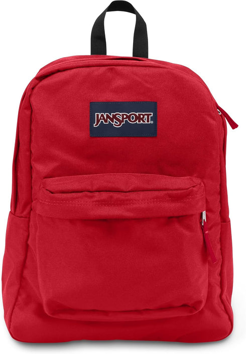 JanSport SuperBreak One Backpacks - Durable, Lightweight Bookbag with 1 Main Compartment, Front Utility Pocket with Built-in Organizer - Premium B...
