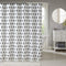 Madison Park Sophie Trendy Shower Curtain with Textured Pom-Poms Accent, Modern Bathroom Décor, Machine Washable Bath Privacy Screen, 72 in x 72 i...