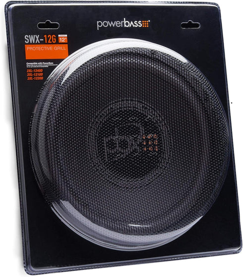 PowerBass SWX-12G - 12" Steel Subwoofer Grill - 2XL / 3XL...