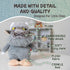 KIDS PREFERRED Where The Wild Things are Plush 9 Inch Bernard Monster Stuffed Animal with Crinkle Feet and Bean Filled Bottom...