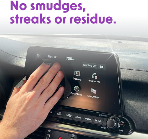 Wipex Car Screen Wipes for Electronics - 24 Individual Car Screen Cleaner Wipes - Plant-Based Touchscreen Cleaner Cloth for Dashboard Panels, Mobi...