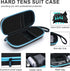 Hard Travel Case for TENS Unit and Electrode Pads,Portable Carrying Case Compatible with TENS Devices and Accessories,Shockproof and Waterproof (C...