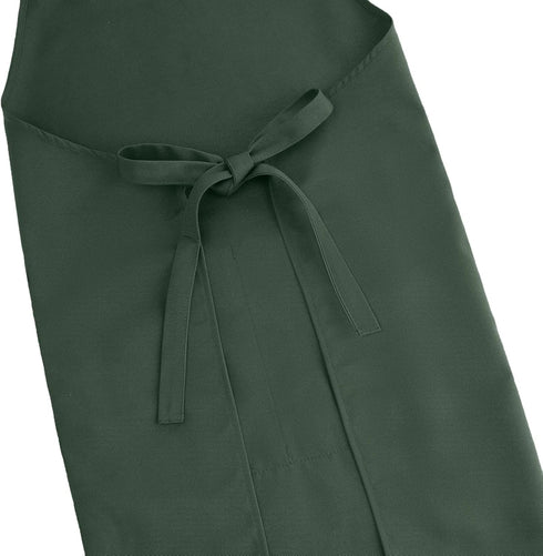 Apron for Men Women with Adjustable Straps and Large Pockets, Canvas Cotton Cooking Kitchen Chef Bib Aprons Waterproof Green...