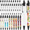 Yexiya Sublimation Pens Blank Heat Transfer Pen Sublimation Ballpoint Pen with Shrink Wrap White Aluminum Customized Clip Pen School Supplies for ...