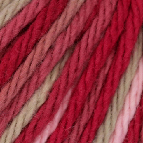 Lily Sugar'n Cream Super Size Ombres Yarn, 3 oz, Damask Ombre, 1 Ball...