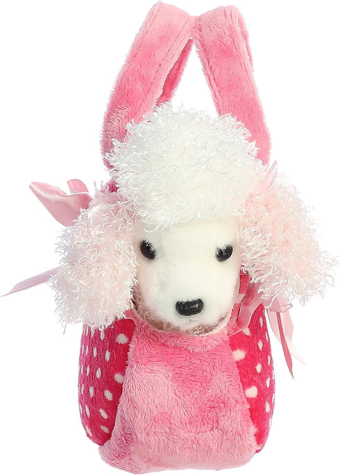 Aurora® Fashionable Fancy Pals™ Fancy Pink Polka Dot™ Stuffed Animal - On-The-go Companions - Stylish Accessories - 8 Inches...