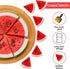Yaomiao Fake Watermelon Simulation Watermelon Slices Artificial Fruit Slice Realistic Lifelike Fake Fruits Plastic Decor for Photography Props...