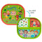 The First Years CoComelon Toddler Dinnerware Set - Plastic Dinnerware Set and Toddler Utensils - 2 Reversible Baby Plates and 4 Textured Baby Spoo...