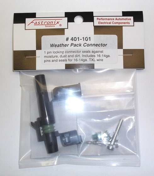 Fastronix 1 Pin Weather Pack Connector Kit...