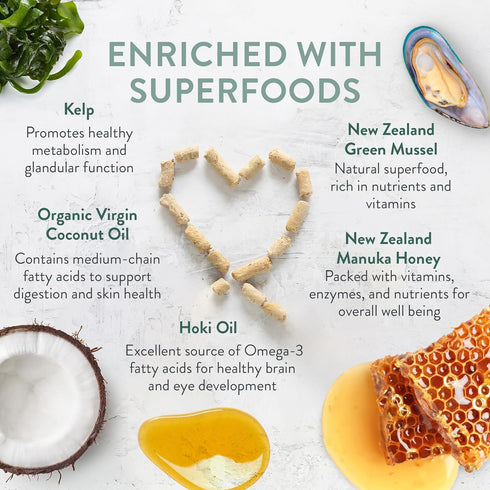 Woof - Air Dried Dog Food, Dog Food Toppers for Dry Food, High Protein, Natural Dog Food, Limited Ingredient Recipe Dry Dog Food, Wild Venison, 3....