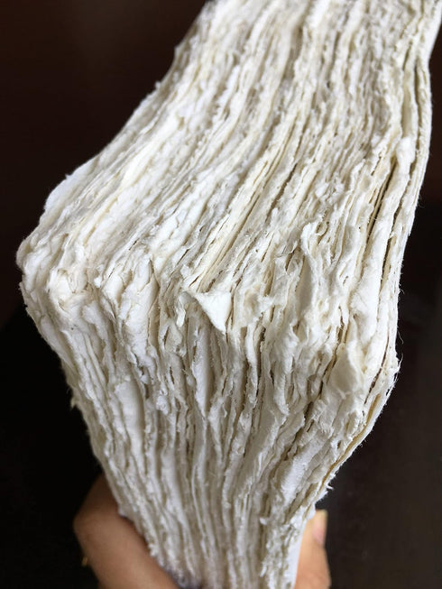 Khadi Paper from India- 6x8.25 Inch 140lb. Pack of 20 Sheets...